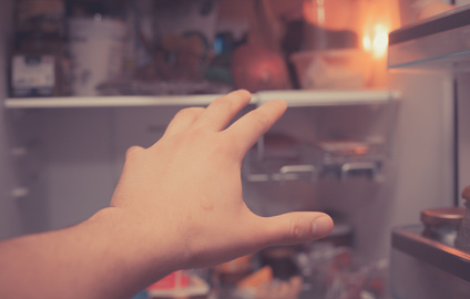 Night time eating fridge